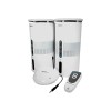 Cables Unlimited 900Mhz Wireless Indoor/Outdoor Speakers with Remote - White